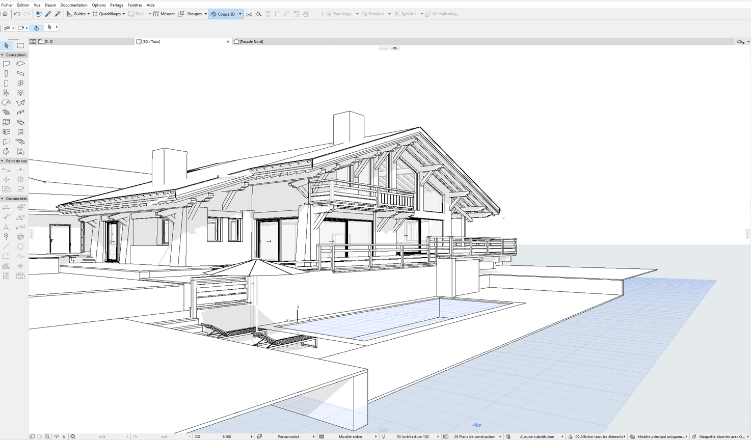 Dessin architectural BIM